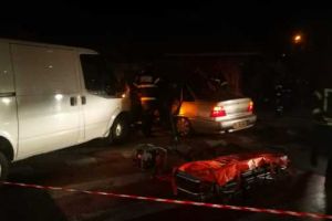Accident rutier in municipiul Alexandria/ O persoana a ramas incarcerata