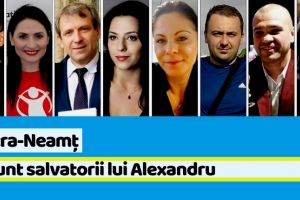 Piatra-Neamţ: O mână de oameni, din Charleroi, îl supraveghează pe Alexandru şi au grijă de tatăl acestuia