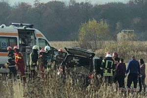 Accident pe DN11, la ieşire din Lunca Câlnicului