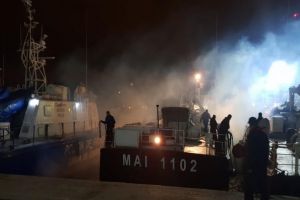 Nava Politiei de Frontiera, din cadrul Garzii de Coasta s-a intors din operatiunea Comuna POSEIDON 2018