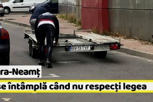[VIDEO] Piatra-Neamţ: Ce se întâmplă când nu respecţi legea (POZNA ZILEI)