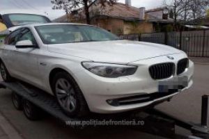 BMW 520D furat din Anglia, depistat in Maramures