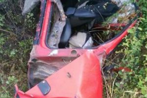 Accident lîngă SORA! O şoferiţă a condus pe banda autobuzelor şi a lovit un taxi - FOTO