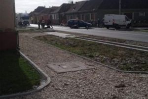 Motociclist accidentat de un şofer neatent, la Prejmer