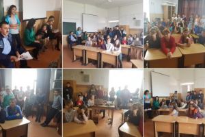FOTO/ ,,Stop violenţei” – dezbatere susţinută la Școala Gimnazială ,,David Prodan” Săliştea