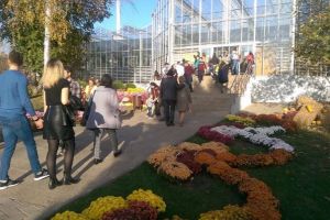 Coadă impresionantă la poarta Grădinii Botanice din Iaşi. Mii de vizitatori au stat la rând pentru a intra în spaţiul din Copou