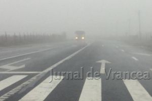 Vrancea, sub cod galben de ceaţă