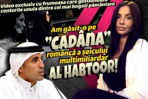 O superbă româncă pare că i-a căzut cu tronc unuia dintre cei mai bogaţi şeici din Emiratele Arabe