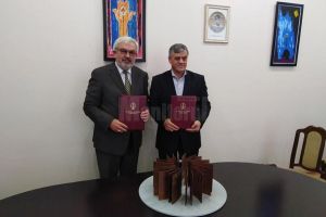 Primăria Dumbrăveni a semnat un acord de colaborare cu Academia de Ştiinţe a Moldovei