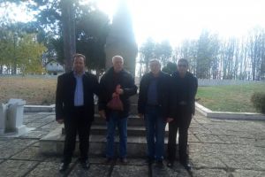 Pamant de la Turtucaia si de la Movila Muratan de la Topraisar, trimis la Monumentul Eroilor de la Alba Iulia (galerie foto)