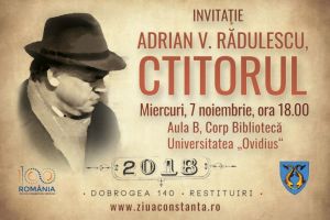 Universitatea Ovidius“ isi omagiaza fondatorul, prezentand filmul documentar Adrian V. Radulescu - ctitorul“
