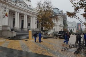 Arcadele pentru ornamente de iarnă, pe Strada Mare