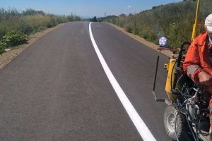 Marcaje rutiere pe 27 de kilometri de drumuri judeţene