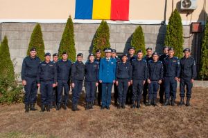 Ceremonial militar de depunere a jurământului de către promoţia Centenar