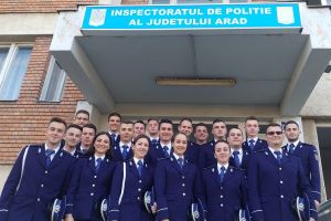 20 de agenţi de poliţie din noua generaţie, repartizaţi la Inspectoratul de Poliţie Judeţean Arad