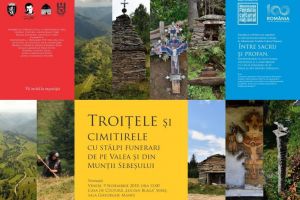 Expoziţia ”Troiţele şi cimitirele cu stâlpi funerari de pe Valea şi din Munţii Sebeşului”, vineri, la Centrul Cultural ”Lucian Blaga”