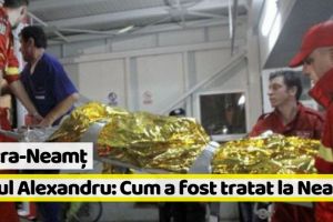 Piatra-Neamţ: Cazul Alexandru: Curăţarea rănilor a fost făcută de mântuială