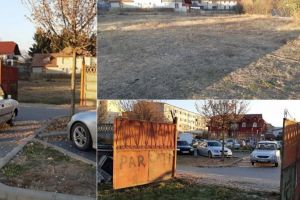 FOTO. Afaceri de 1 Decembrie: Loc de parcare, cu 20 de lei pe zi, închiriat la Alba Iulia