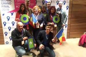 Delegatia Romaniei s-a intors de la finala ClimateLaunchPad