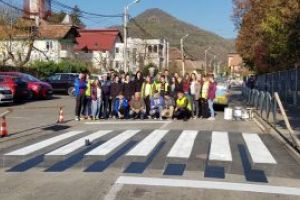 Treceri de pietoni 3D in Baia Mare