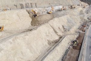 Compania de Drumuri a filmat santierul de pe lotul 4 din autostrada Lugoj – Deva din drona