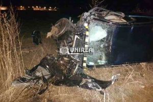 FOTO, VIDEO, UPDATE. Accident MORTAL pe DN1, la Oiejdea: Un tânăr de 26 de ani din Aiud a murit