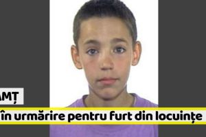 Neamţ: Dat în urmărire generală pentru furt din locuinţe