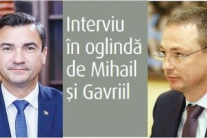 Interviu în oglindă de Mihail şi Gavril