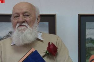 Dumitru Rusu, unul dintre cei mai buni acuarelişti ai Bucovinei, aniversat la împlinirea ...