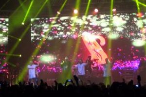 Smiley a făcut senzaţie la Cluj. Concertul a fost deschis de Seredinschi şi Katia - VIDEO