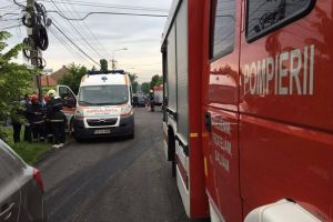 Soferul care a fugit dupa ce a provocat un accident la Mosnita Noua numai ce furase remorca