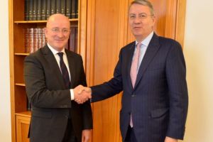 Secretarul de stat George Ciamba, intrevedere cu trimisul special pentru Europa de Sud-Est, Christian Hellbach