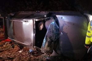 Barbat decedat dupa ce un autoturism s-a dat peste cap, intre Lovrin si Gottlob