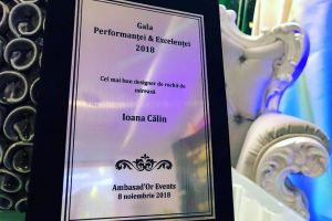 Ioana Călin, cel mai bun designer de rochii de mireasă din România, al doilea an consecutiv