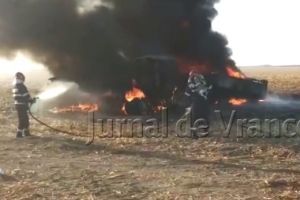 Ce a ars în incendiul de la Năneşti