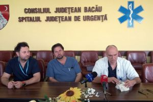 Reconstrucţie de craniu, la Bacău. Procedura e foarte rară!