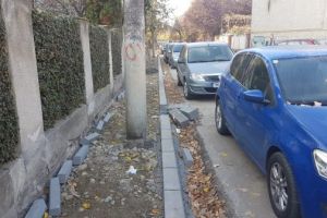 Trotuare in Timisoara lui 2018: spatii pentru pietoni uitate de lume sau facute in bataie de joc