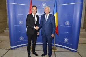 Teodor Melescanu, intrevedere cu ministrul afacerilor externe si comertului exterior al Ungariei, PéterSzijjártó (galerie foto) 