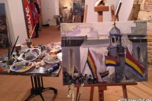 FOTO, VIDEO. Muzică şi artă în Cetatea din Alba Iulia: Picturi realizate de 100 de artişti vor fi scoase la licitaţie în scop caritabil