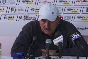 UTA a PIERDUT la Aerostar Bacău, unde acuză că a jucat şi ÎMPOTRIVA ARBITRILOR. Reacţia lui Ionuţ Popa