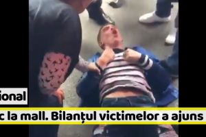 Naţional: Atac la mall. Bilanţul victimelor a ajuns la 10. Video cu atacatorul imediat după incident