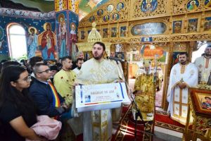 A fost târnosită biserica din Dumbrava (Ulmi) cu hramul Sfântul Mare Mucenic Dimitrie