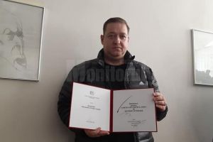 Poetul şi eseistul Alexandru Ovidiu Vintilă, premiat de Uniunea Scriitorilor din România, ...