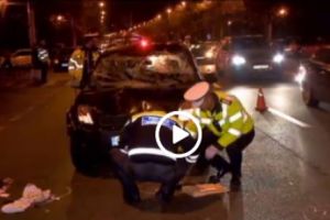 Un şofer începător a spulberat 4 oameni pe trecere. Un tânăr a murit, o femeie e în comă