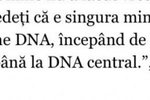 O noua minciuna a DNA, dupa 