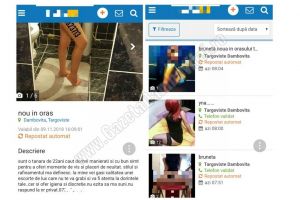 Deşi prostituţia este ilegală, zeci de târgoviştence vând servicii sexuale pe internet