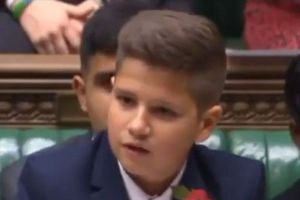 VIDEO Un copil român a făcut senzaţie în Parlamentul Britanic