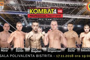Șase sportivi de la CS Profesional Fight Gym Bistriţa vor lupta în Gala Mix Kombat 4