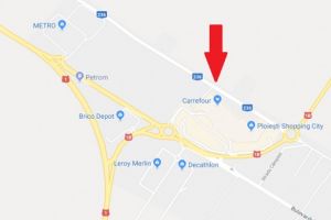Se INCHIDE circulatia pe DN1, la iesirea din Ploiesti spre Brasov, pentru construirea unui GIRATORIU. Vezi ruta alternativa
