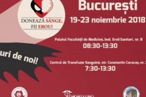 „Donează sânge! Fii erou!”. Studenţii medicinişti redeschid porţile către o nouă şansă la viaţă